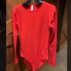 American Apparel Long Sleeve Bodysuit